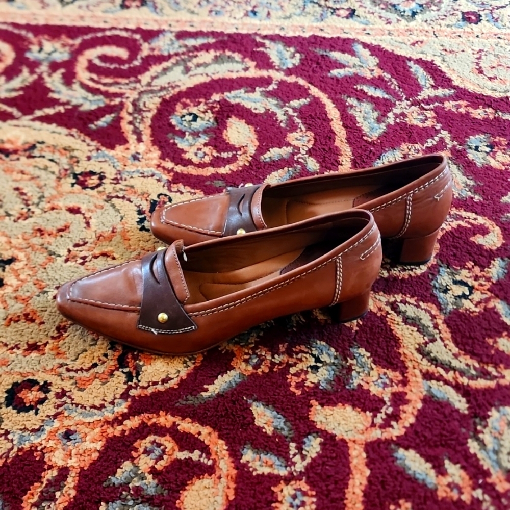 Johnston And Murphy Leather Loafer Shoes Gem